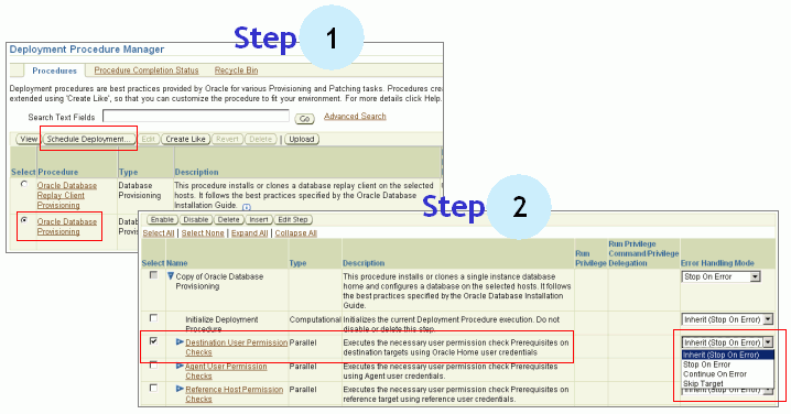 Changing Error Handling Mode