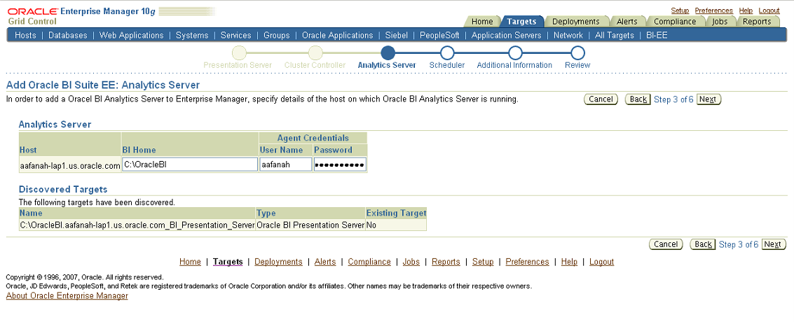 Analytics Server