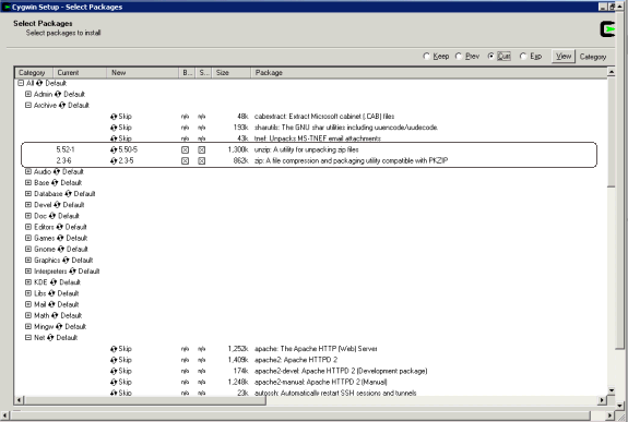 Zip Unzip Binaries