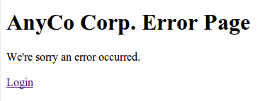 A nice error message A nice error message
