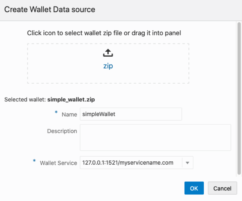 Wallet Data Source from simple zip Wallet Data Source from simple zip