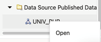 Open an RDF Dataset Definition