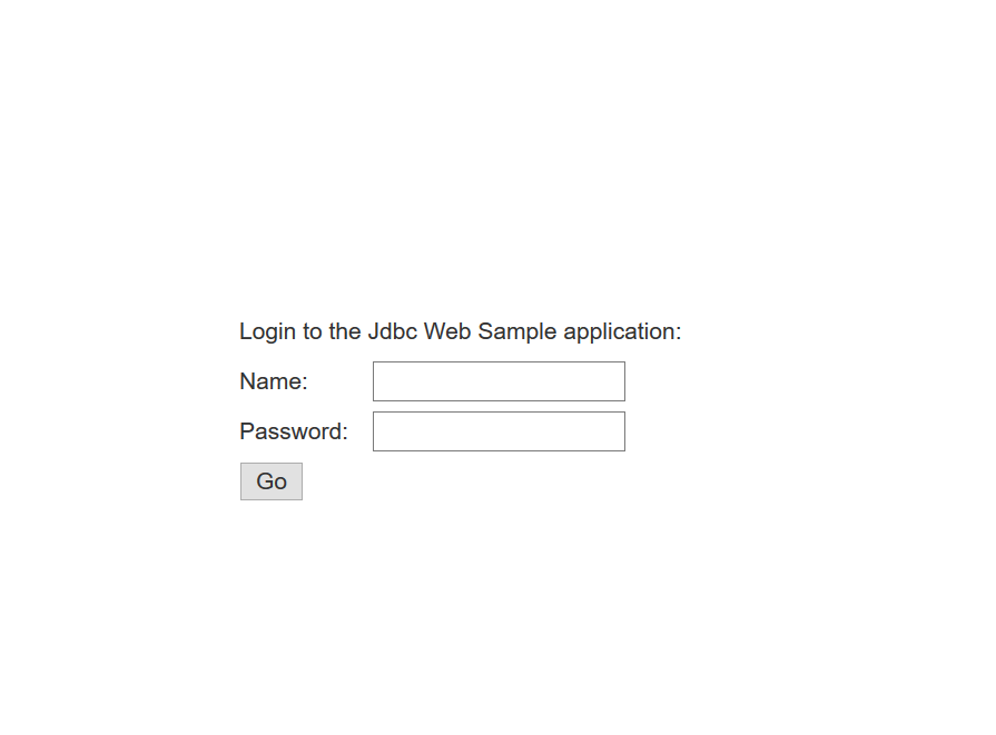 A login page to enter the username and password. A login page to enter the username and password.