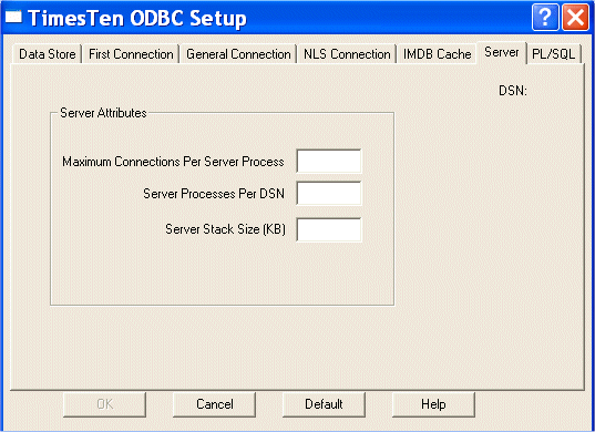 Server attributes